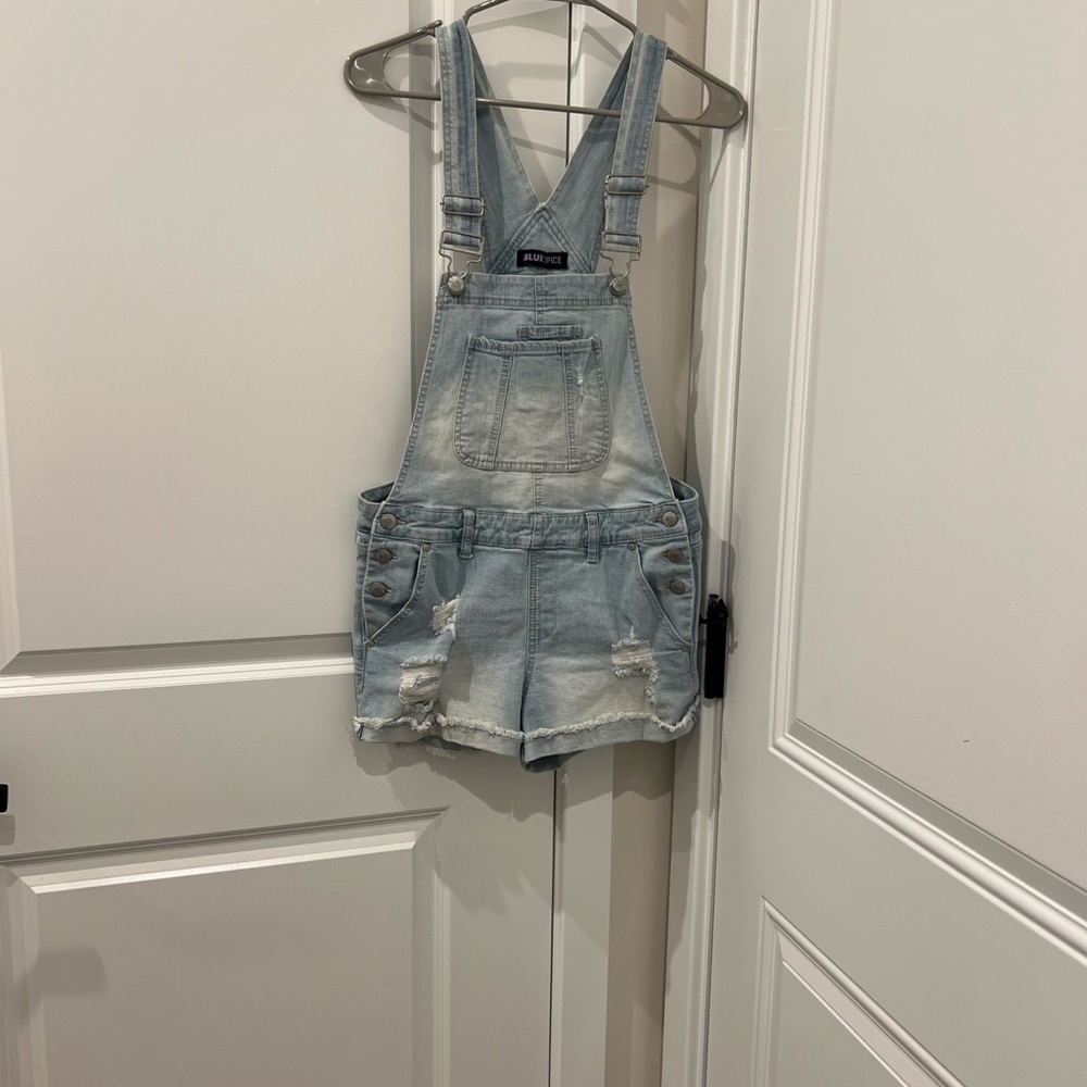 Blue Spice Denim Overalls